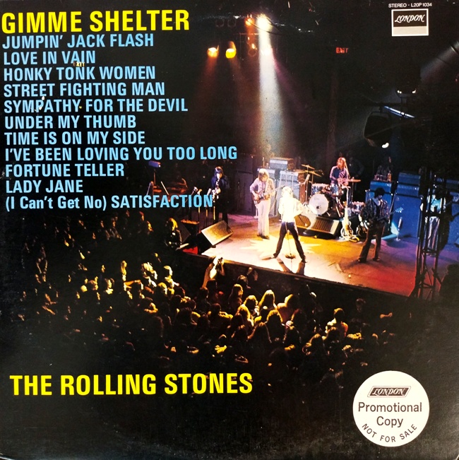 виниловая пластинка Gimme Shelter (Отличный звук!)