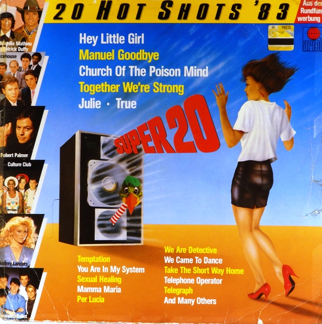 виниловая пластинка Super 20 - 20 Hot Shots '83