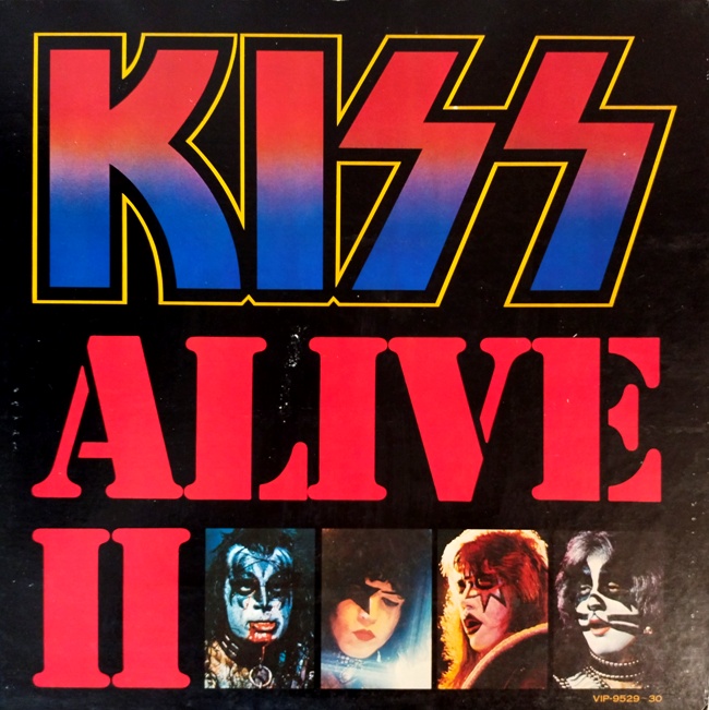 виниловая пластинка Alive II (2 LP, целый набор вкладышей включает и многостраничный цветной буклет)