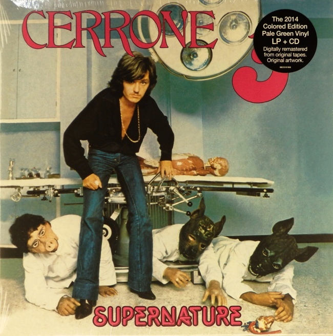 виниловая пластинка Cerrone 3 - Supernature (LP+CD, pale green vinyl)
