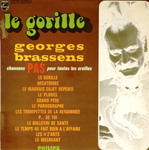 виниловая пластинка Le Gorille - Chansons Pas Pour Toutes Les Oreilles