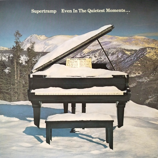 виниловая пластинка Even in the Quietest Moments... (Обложка на четыре с минусом!)