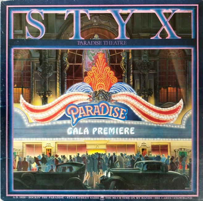 виниловая пластинка Paradise Theatre (Качество звука близко к отличному!)