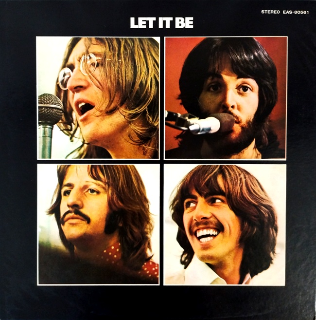 виниловая пластинка Let It Be // Отличный звук! Вкладка с разворотом – в комплекте!
