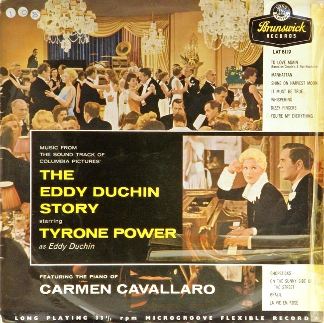 виниловая пластинка The Eddy Duchin Story (качество звука варьируется от удовлетворительного до хорошего)