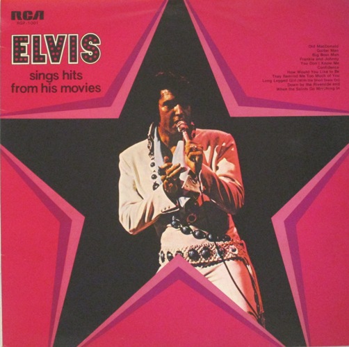 виниловая пластинка Elvis Sings Hits from His Movies