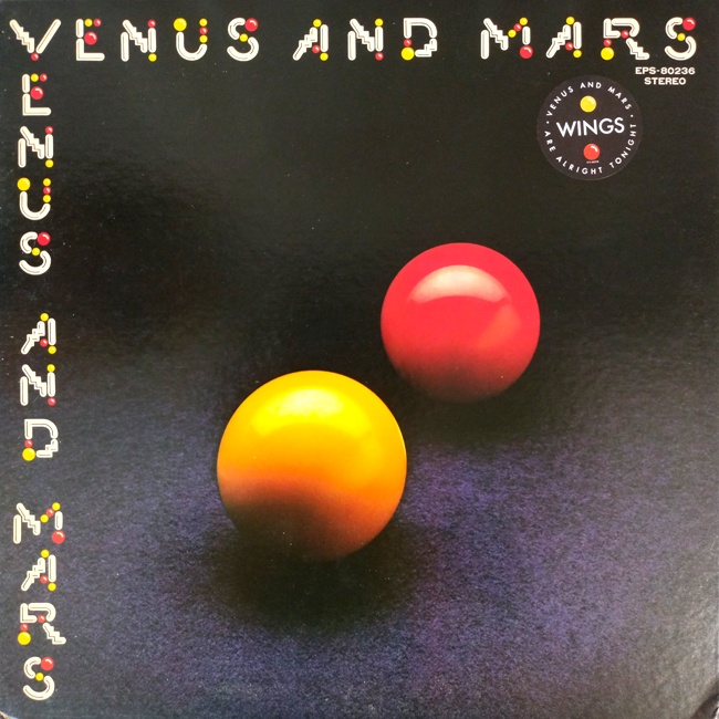 виниловая пластинка Venus and Mars (Качество обложки приближено к отличному!)