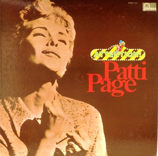 виниловая пластинка Attention! Patti Page