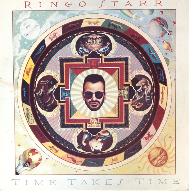 виниловая пластинка Time Takes Time // Обложка на четыре с минусом!