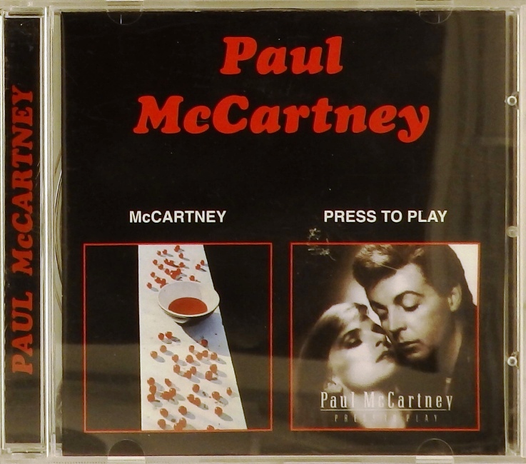 cd-диск McCartney / Press to Play (CD, booklet)