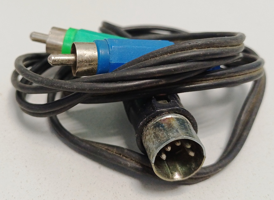 полезности DIN 5 - RCA ("тюльпаны") (длина - 1 м)