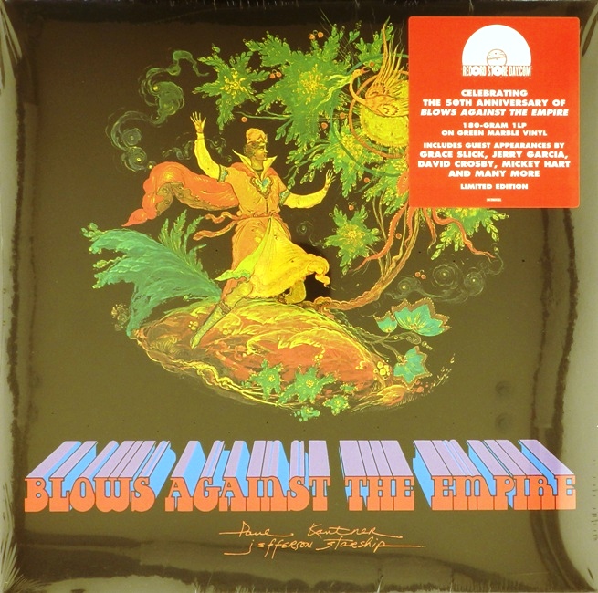 виниловая пластинка Blows Against the Empire (green marble vinyl)