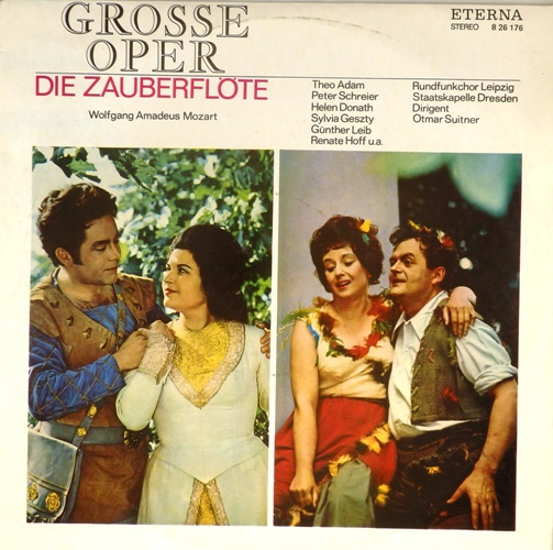 виниловая пластинка Wolfgang Amadeus Mozart. Grosse Oper - Die Zauberflöte