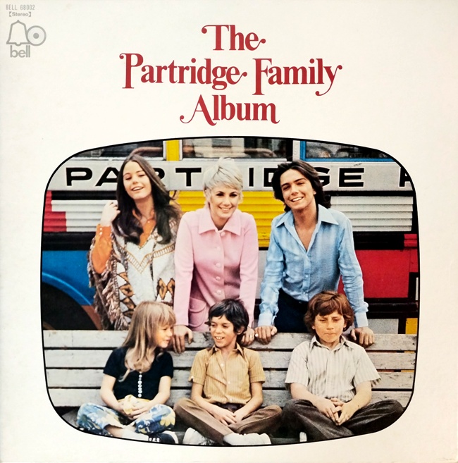 виниловая пластинка The Partridge Family Album // Среди прочих вкладышей присутствует и большой, полноцветный постер!