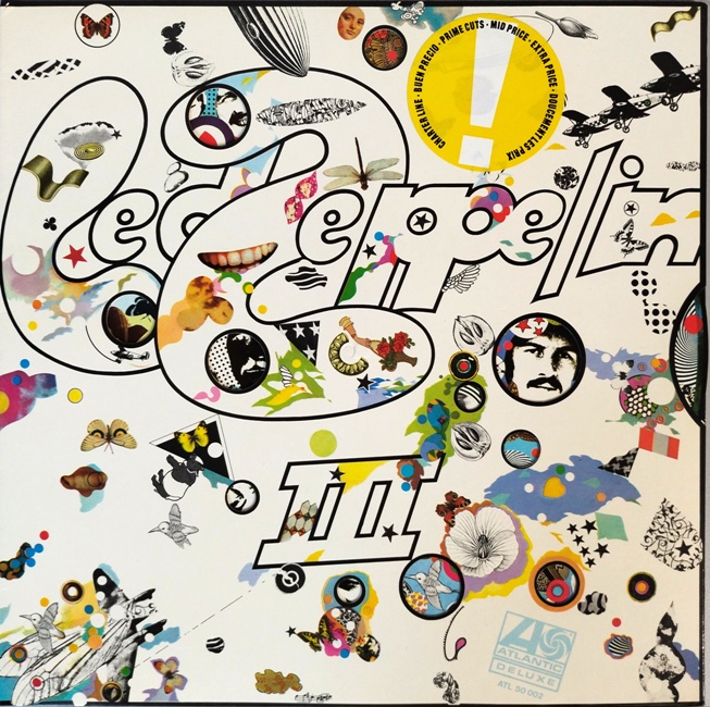 виниловая пластинка Led Zeppelin III // Сохранность пластинки на пять с минусом!