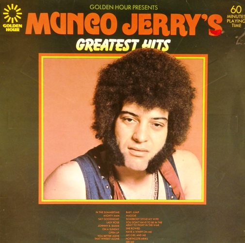 виниловая пластинка Golden Hour Presents Mungo Jerry's Greatest Hits