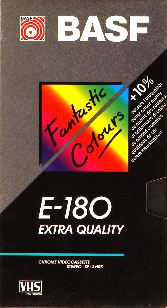 видеокассета BASF E-180 Extra Quality (VHS)