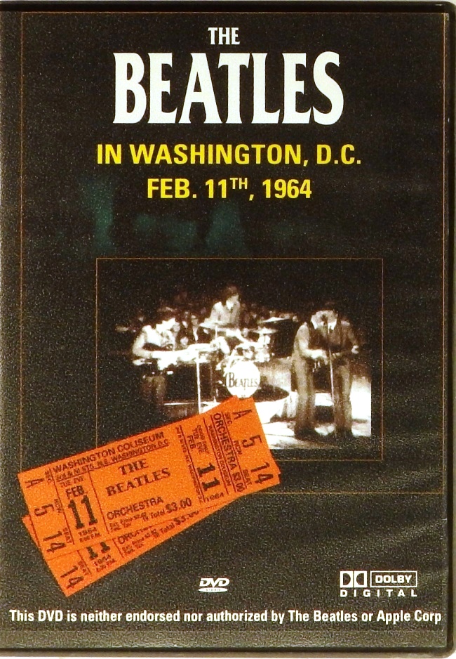 dvd-диск The Beatles In Washington, D.C., February 11th, 1964.