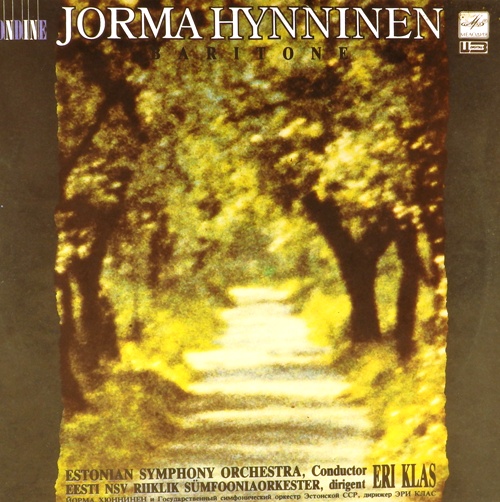 виниловая пластинка Jorma Hynninen And Estonian Symphony Orchestra