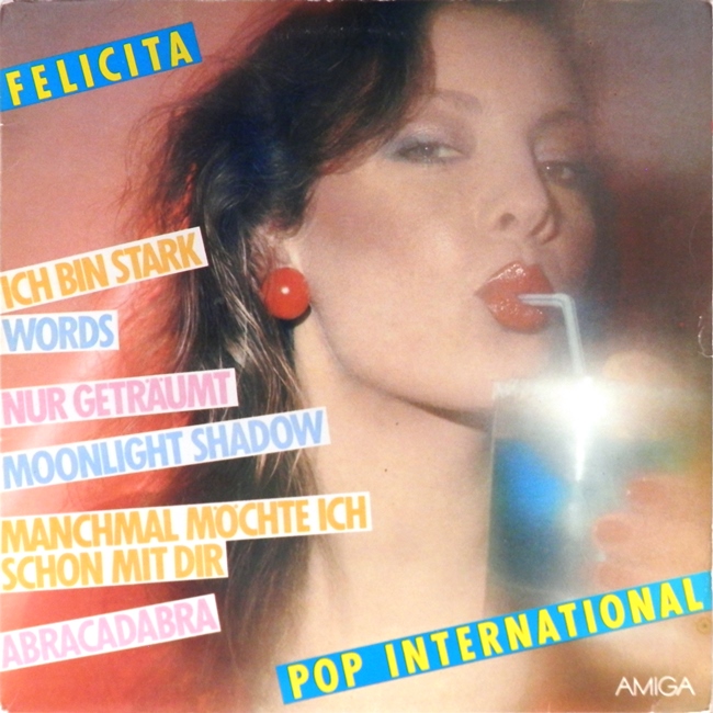 виниловая пластинка Felicita. Pop International. Сборник (хороший звук, обложка на четыре с минусом!)
