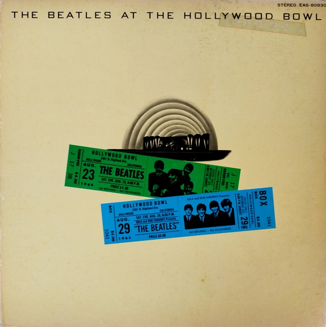 виниловая пластинка The Beatles at the Hollywood Bowl // Отличный звук!