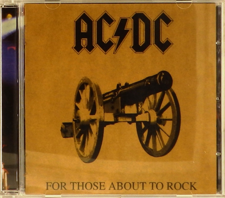 cd-диск For Those About to Rock (We Salute You) (CD, booklet)