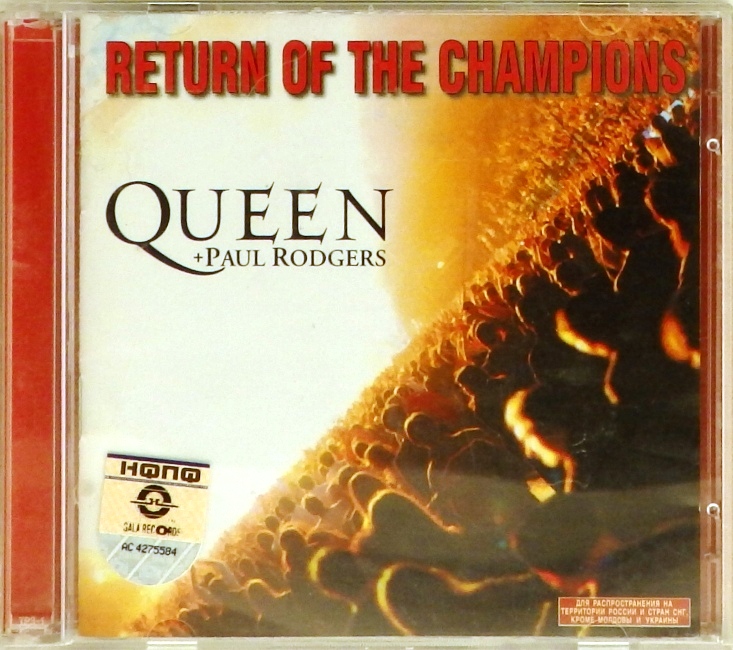 cd-диск Return of the Champions (2 CD, booklet)