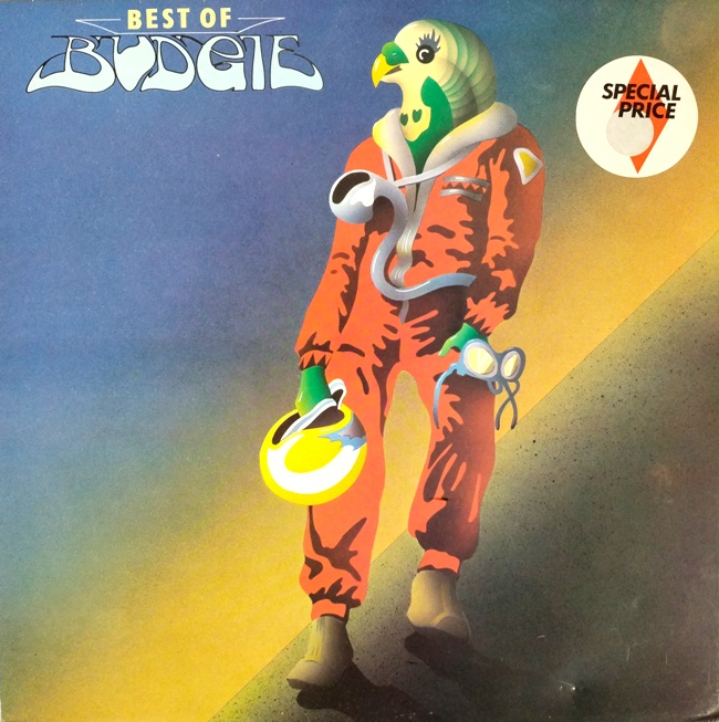 виниловая пластинка Best of Budgie // Обложка на четыре с минусом!