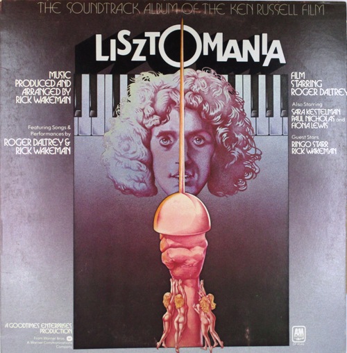 виниловая пластинка Lisztomania (The Soundtrack  Album of the Ken Russel Film)