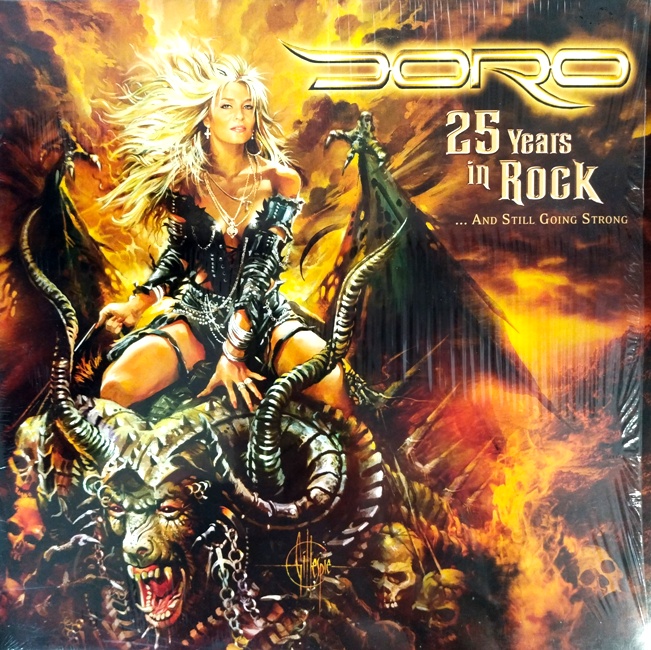 виниловая пластинка 25 Years in Rock ...and Still Going Strong (Orange vinyl) // Обложка на пять с минусом!