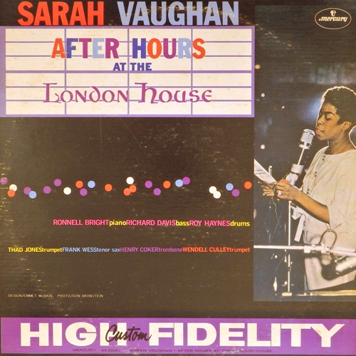 виниловая пластинка After Hours at the London House