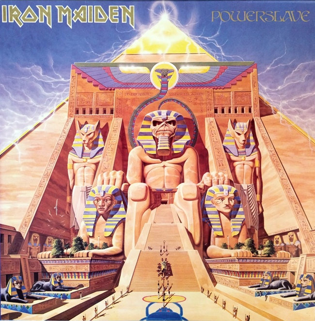 виниловая пластинка Powerslave // Издание представлено на нашем сайте после долгого перерыва! Звук на пять с минусом! Цветная вкладка с разворотом – в комплекте!