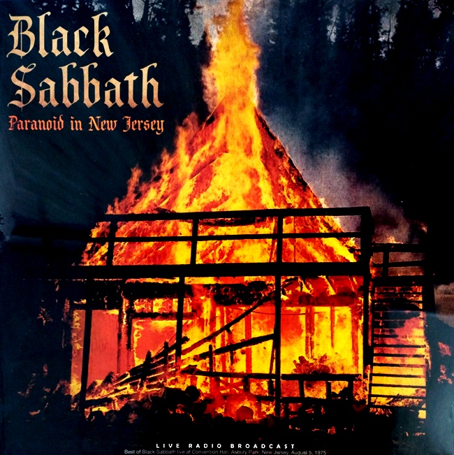 виниловая пластинка Paranoid in New Jersey. Best of Black Sabbath Live at Convention Hall, Asbury Park, New Jersey, August 5, 1975 (Live Radio Broadcast)