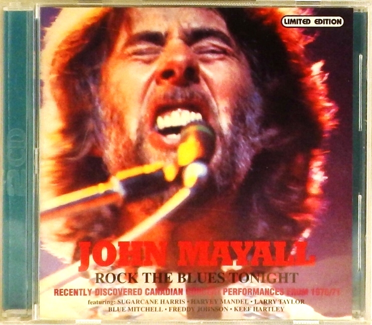 cd-диск Rock the Blues Tonight (Live) (2 CD)