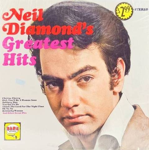 виниловая пластинка Neil Diamond's Greatest Hits
