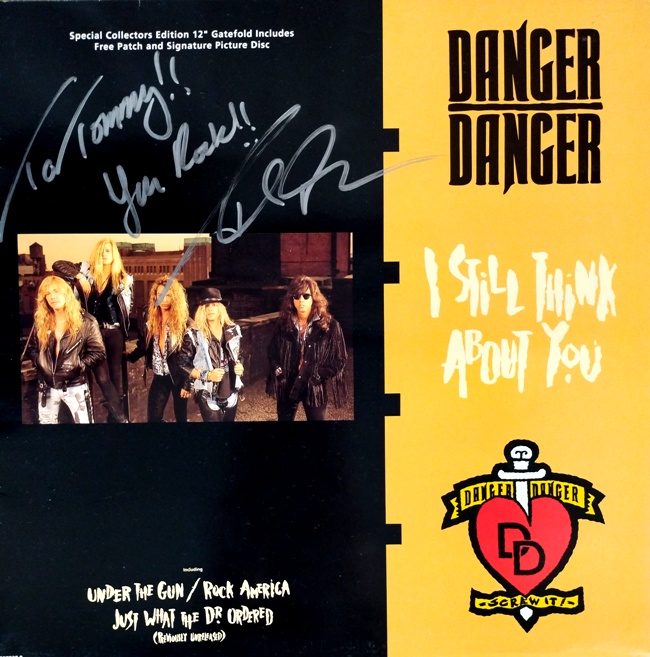 виниловая пластинка I Still Think About You (Picture disc) // Автограф на лицевой стороне конверта! Обложка на четыре с минусом!