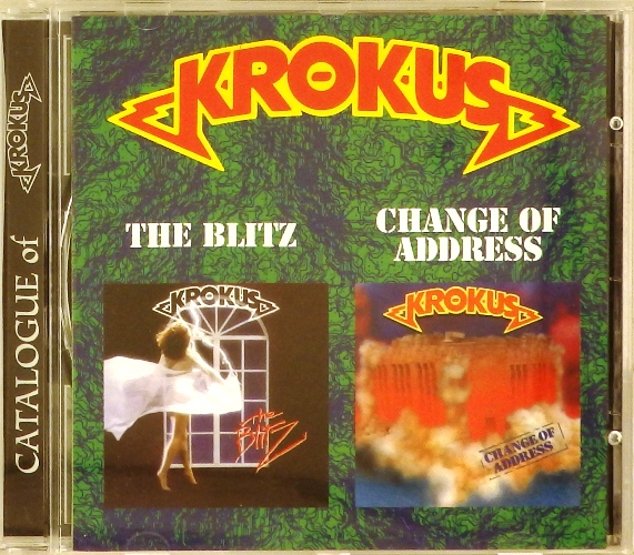 cd-диск The blitz / Change of address (CD)