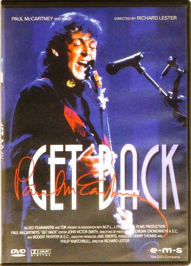 dvd-диск Get Back (DVD)