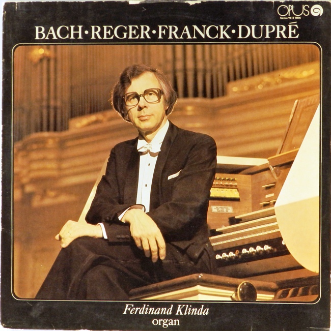виниловая пластинка Johann Sebastian Bach. Max Reger. César Franck. Marcel Dupré (обложка на три с минусом)