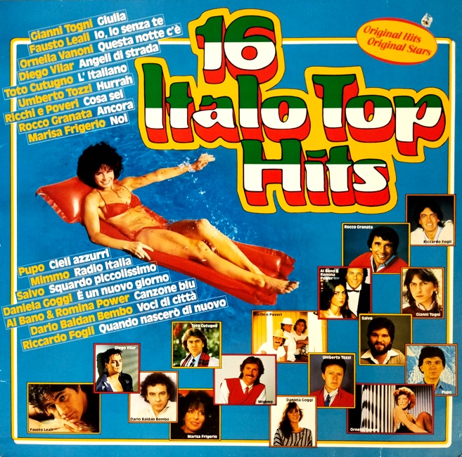 виниловая пластинка 16 Italo Top Hits