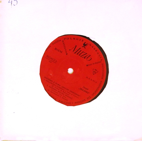 виниловая пластинка Piosenki z filmu "Mocne Uderzenie". Песни из к/ф "Большое дело"