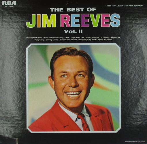 виниловая пластинка The Best Of Jim Reeves Vol. II