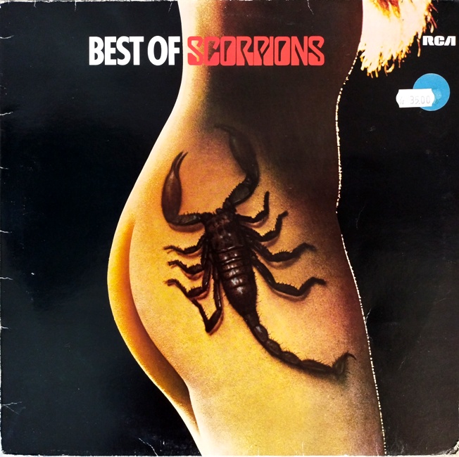 виниловая пластинка Best of Scorpions // Сохранность конверта на четыре с минусом!