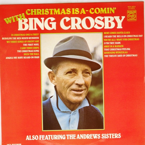 виниловая пластинка Christmas is a - comin' with Bing Crosby