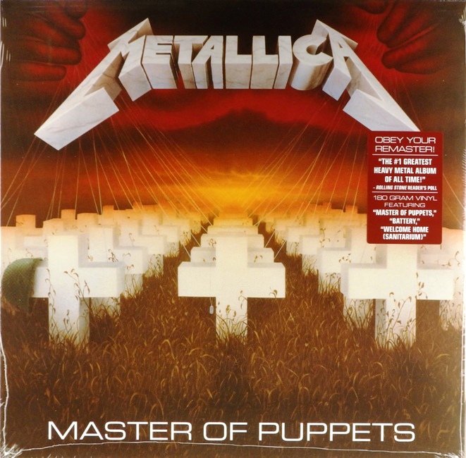 виниловая пластинка Master of Puppets