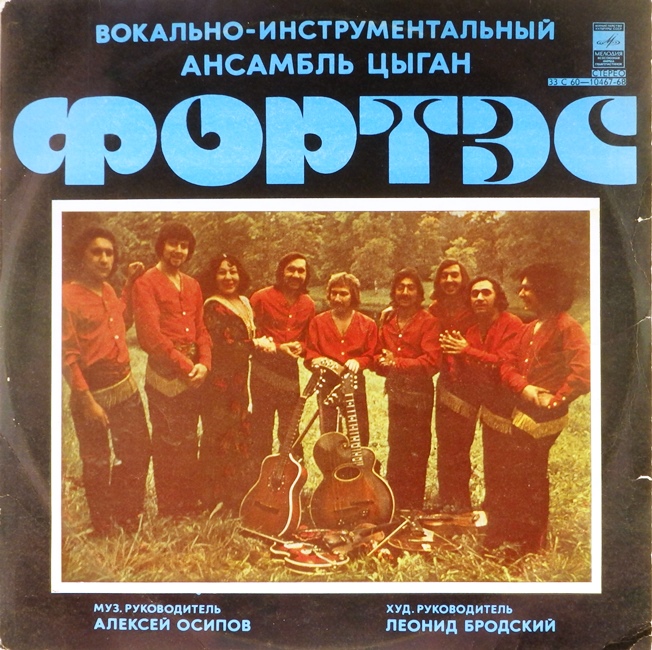 виниловая пластинка Вокально-инструментальный ансамбль цыган (звук приближен к отличному!)