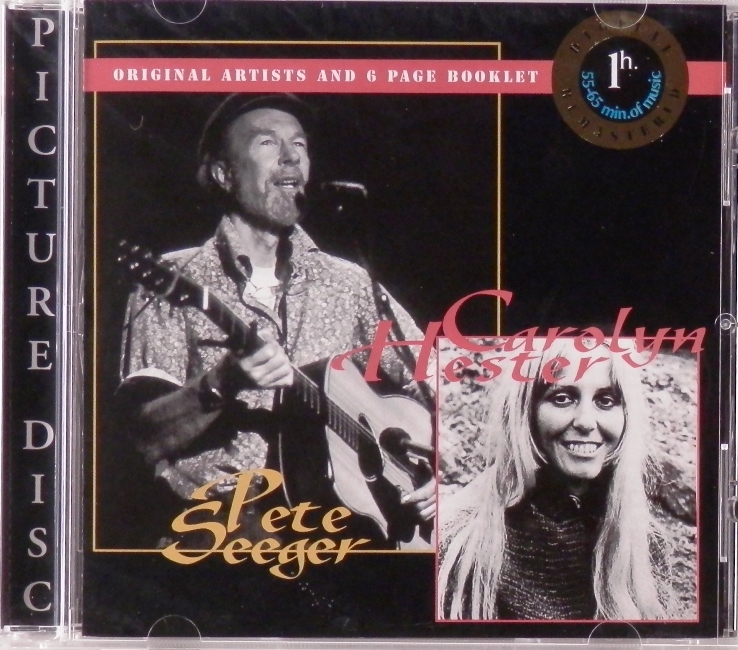 cd-диск Pete Seeger & Carolyn Hester (CD, booklet)