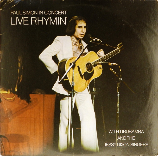 виниловая пластинка Paul Simon in Concert Live Rhymin'