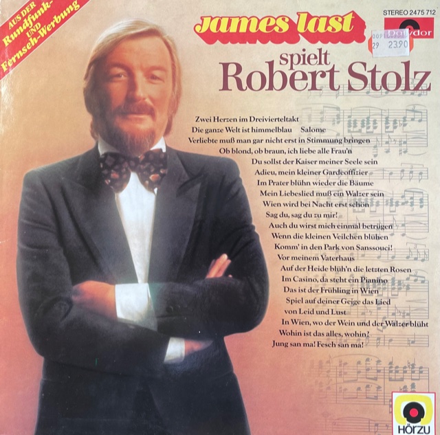 виниловая пластинка James Last Spielt Robert Stolz