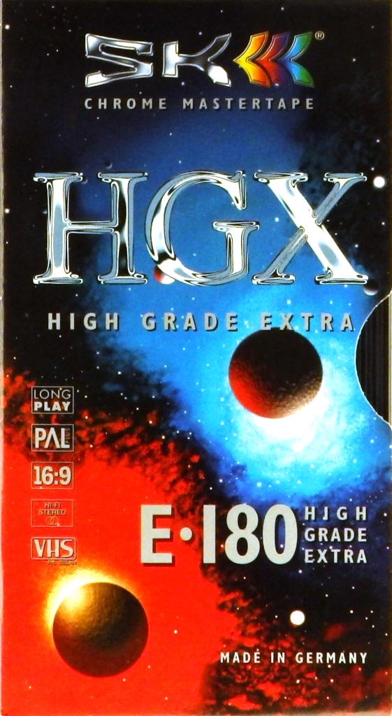 видеокассета SK HGX E-180 High Grade Extra (VHS)